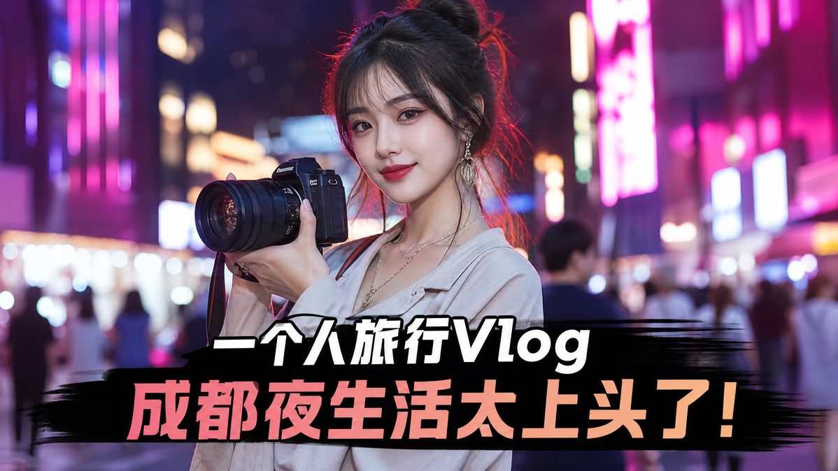 糖心vlog城市夜景Vlog视频教程